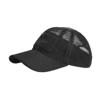 CZAPKA Z DASZKIEM BASEBALL MESH - Mesh - Czarna