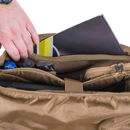 TORBA URBAN COURIER BAG LARGE - CORDURA SHADOW GREY/BLACK