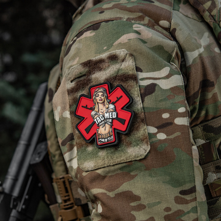 NASZYWKA EMBLEMAT M-TAC NA RZEP - Tacmed PVC