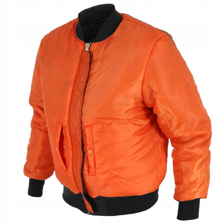 KURTKA TEXAR MA1 FLEK - CZARNY