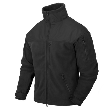 BLUZA HELIKON CLASSIC ARMY - FLEECE - CZARNY