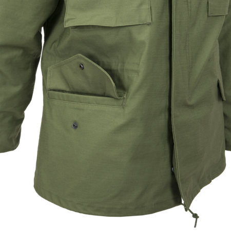 Kurtka M65 - NyCo Sateen - Olive Green