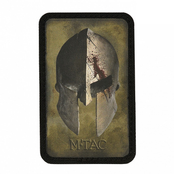 EMBLEMAT M-TAC SPARTAN HELMET - RANGER GREEN / CZARNY