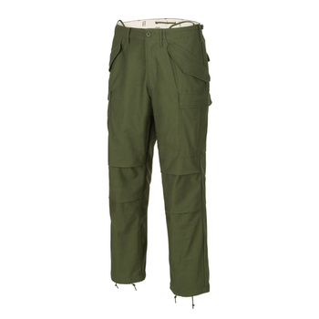 SPODNIE HELIKON-TEX M65  - NYCO SATEEN - OLIVE GREEN