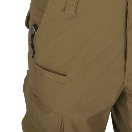 SPODNIE HELIKON CPU (COMBAT PATROL UNIFORM) - COTTON RIPSTOP - CZARNE