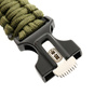 Bransoletka survivalowa M-Tac Paracord 3w1/4w1 – krzesiwo, kompas, gwizdek