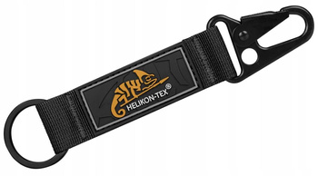 BRELOK Z LOGO HELIKON-TEX - CZARNY