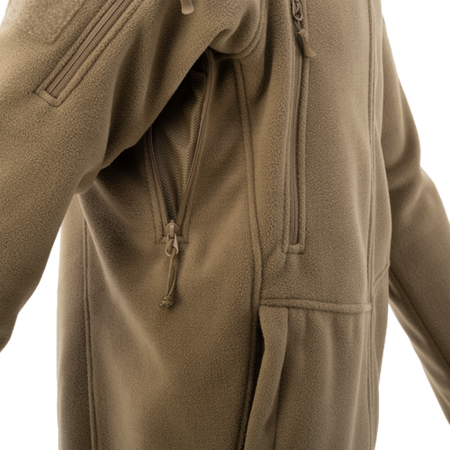 BLUZA HELIKON PATRIOT - DOUBLE FLEECE - BLACK