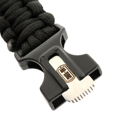 Bransoletka survivalowa M-Tac Paracord 3w1/4w1 – krzesiwo, kompas, gwizdek