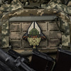 NASZYWKA EMBLEMAT M-TAC NA RZEP -  Odin Tactical 3D PVC Olive