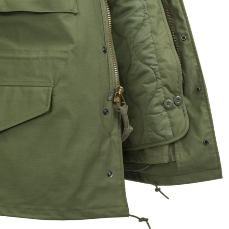 Kurtka M65 - NyCo Sateen - Olive Green