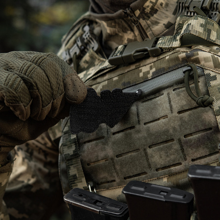 NASZYWKA EMBLEMAT M-TAC NA RZEP - Tactical Girl №5 PVC Olive