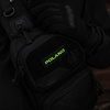 EMBLEMAT M-TAC NAPIS POLSKA - FLUOR - CZARNY