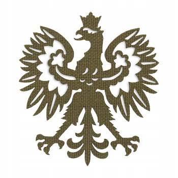 NASZYWKA EMBLEMAT M-TAC POLSKI ORZEŁ - LASER CUT - RANGER GREEN