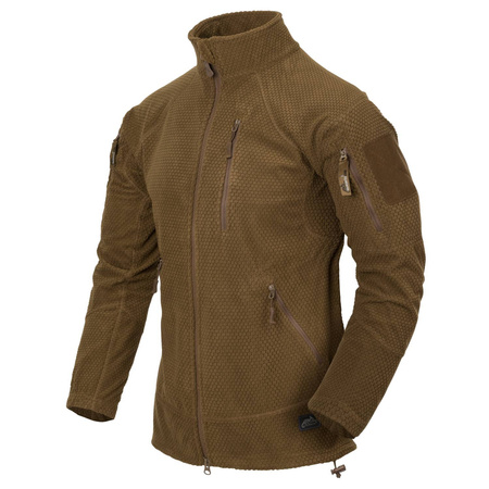 BLUZA HELIKON ALPHA TACTICAL - GRID FLEECE - COYOTE