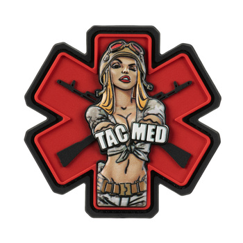 NASZYWKA EMBLEMAT M-TAC NA RZEP - Tacmed PVC