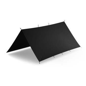 PŁACHTA BIWAKOWA HELIKON SUPERTARP (3 x 3 m) - CZARNY