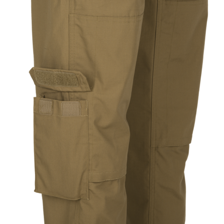 SPODNIE HELIKON CPU (COMBAT PATROL UNIFORM) - COTTON RIPSTOP - CZARNE