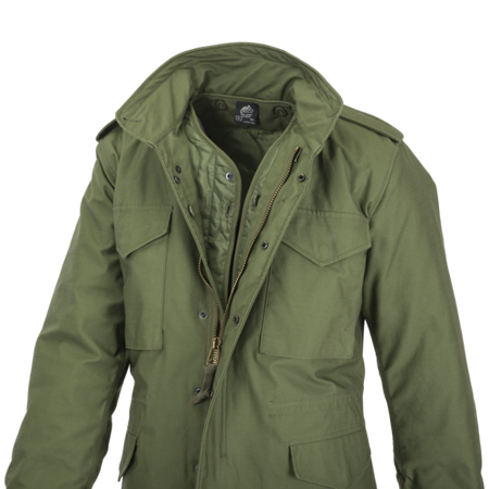 Kurtka M65 - NyCo Sateen - Olive Green