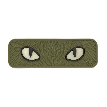 EMBLEMAT M-TAC OCZY KOTA 3D - FLUOR - OLIVE