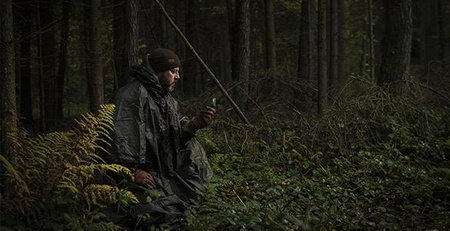 PONCHO U. S. MODEL PL WOODLAND