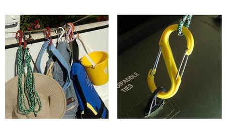 Nite Ize S-Biner Plastic Black Gate Coyote