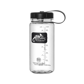 BUTELKA HELIKON TRITAN WIDE MOUTH 550 ML - PRZEZROCZYSTY