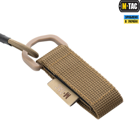 M-TAC SMYCZ LINKA ZABEZPIECZAJĄCA DO BRONI Z D-RINGIEM COYOTE