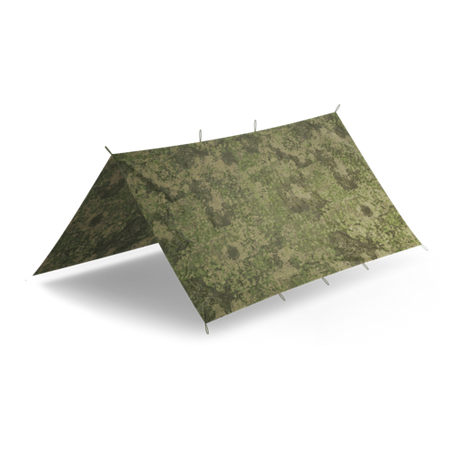 PŁACHTA BIWAKOWA HELIKON SUPERTARP (3 x 3 m) - PenCott®WildWood™