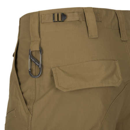 SPODNIE HELIKON CPU (COMBAT PATROL UNIFORM) - COTTON RIPSTOP - CZARNE