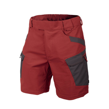 KRÓTKIE SPODNIE HELIKON UTS (URBAN TACTICAL SHORTS) 8.5" - POLYCOTTON RIPSTOP - CRIMSON SKY/ASH GREY