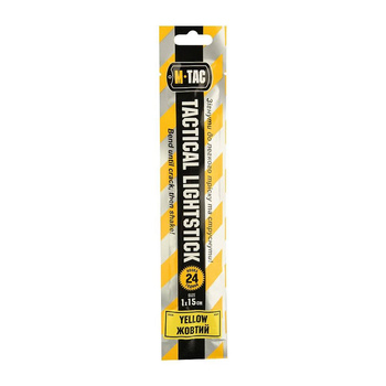 ŚWIATŁO CHEMICZNE M-TAC 15 CM - ŻÓŁTY