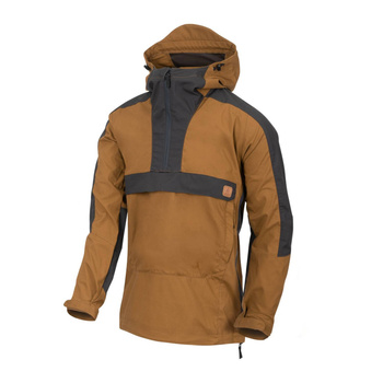 KURTKA HELIKON ANORAK WOODSMAN - COYOTE / ASH GREY