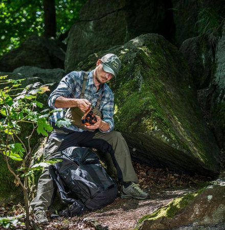 ORGANIZER TRIP ROLL - POMARAŃCZOWY