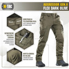 SPODNIE TAKTYCZNE M-TAC AGGRESSOR GEN. II FLEX - DARK OLIVE