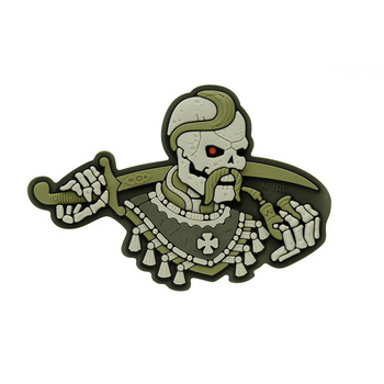 EMBLEMAT M-TAC YOU ONLY DIE ONCE 3D - OLIVE