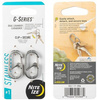 KARABINEK NITE IZE - G-SERIES #1  - 2 PACK - STAINLESS STELL