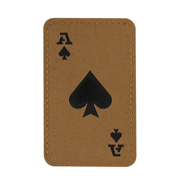 EMBLEMAT M-TAC ACE OS SPADES - LASER CUT - COYOTE