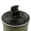 M-TAC KUBEK TERMICZNY Z ZAWOREM 450 Ml  ZE STALI NIERDZEWNEJ OLIVE