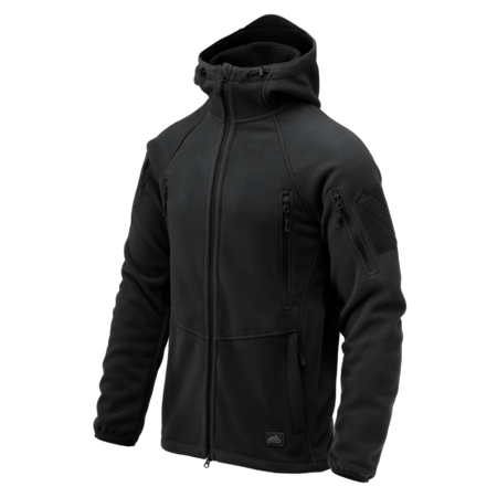 BLUZA HELIKON PATRIOT - DOUBLE FLEECE - BLACK