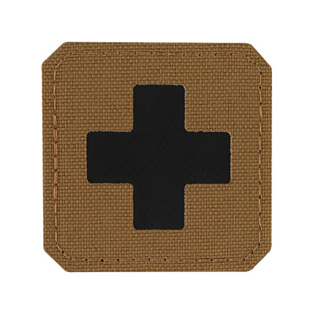 EMBLEMAT M-TAC MEDIC CROSS - COYOTE / CZARNY