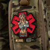 NASZYWKA EMBLEMAT M-TAC NA RZEP - Tacmed PVC