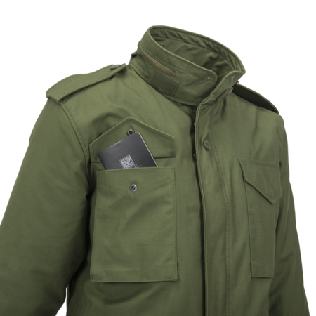 Kurtka M65 - NyCo Sateen - Olive Green
