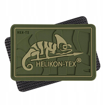 EMBLEMAT Z LOGO HELIKON-TEX - OLIVE GREEN