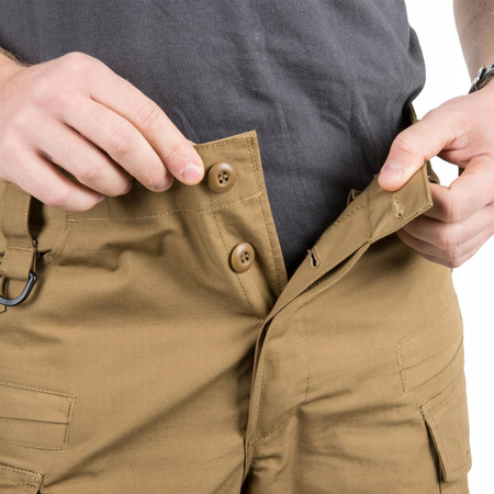 SPODNIE HELIKON SFU NEXT - POLYCOTTON RIPSTOP - OLIVE GREEN