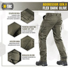 SPODNIE TAKTYCZNE M-TAC AGGRESSOR GEN. II FLEX - DARK OLIVE