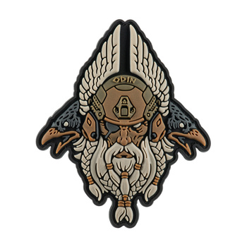 NASZYWKA EMBLEMAT M-TAC NA RZEP - Odin Tactical 3D PVC