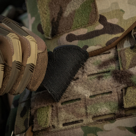 NASZYWKA EMBLEMAT M-TAC NA RZEP Old Tiger Full Color Ivory