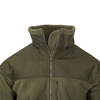 BLUZA HELIKON CLASSIC ARMY - FLEECE - OLIVE GREEN / CZARNY