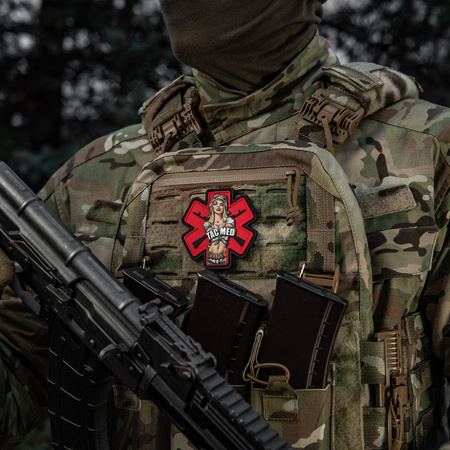 NASZYWKA EMBLEMAT M-TAC NA RZEP - Tacmed PVC